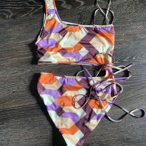 Zara Small One Piece Bathing Suit